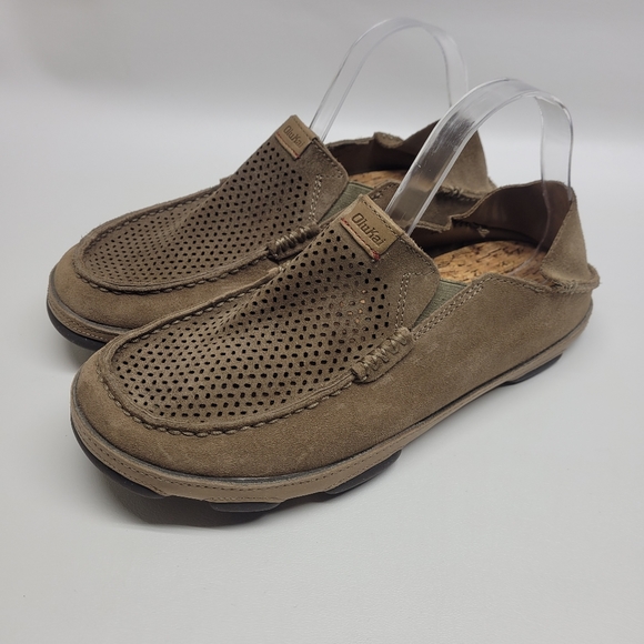 Olukai Moloa Kohana Brown Suede 